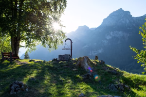 Vorschaubild_Feuerstelle Schwammhöhe Glarus_Grillplatz mit Panorama im Klöntal – Ruhe